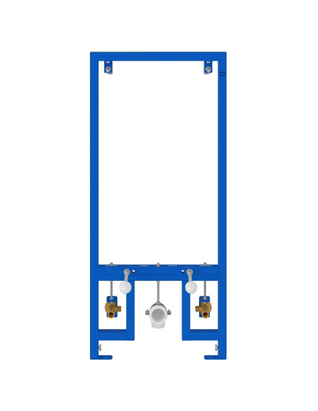 Supporto da parete per bagno Blu 50 x 3 x 112 cm