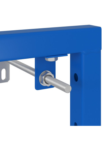 Supporto da parete per bagno Blu 50 x 3 x 112 cm