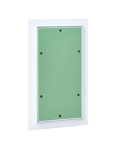 Pannello di Accesso Verde e Argento 20 x 35 cm