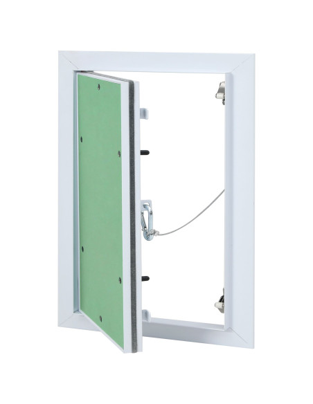 Pannello di Accesso Verde e Argento 25 x 35 cm