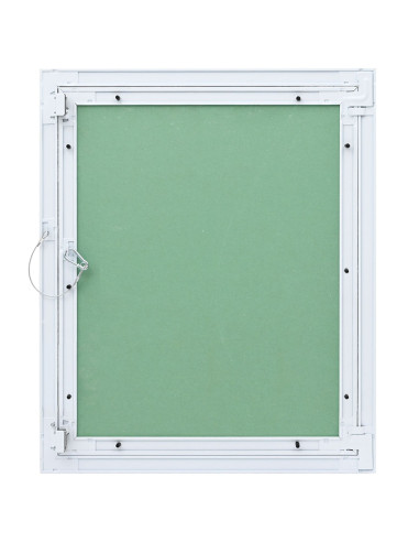 Pannello di Accesso Verde e Argento 55 x 65 cm