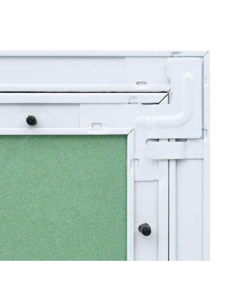 Pannello di Accesso Verde e Argento 55 x 105 cm