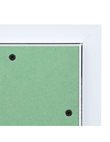 Pannello di Accesso Verde e Argento 20 x 35 cm