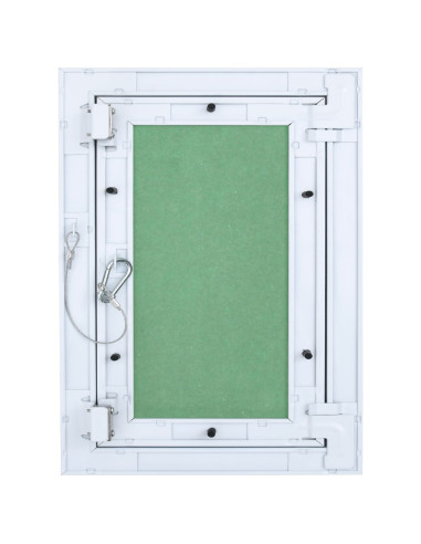 Pannello di Accesso Verde e Argento 25 x 35 cm