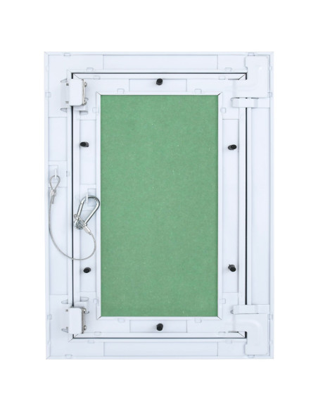 Pannello di accesso  con cornice in alluminio e cartongesso 200x300 mm