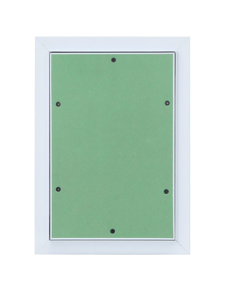 Pannello di accesso  con cornice in alluminio e cartongesso 200x300 mm