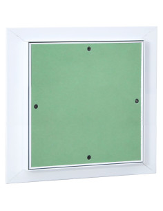 Pannello di Accesso Verde e Argento 30 x 30 cm 2