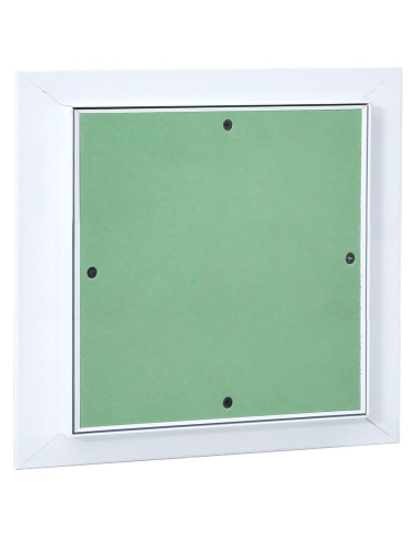 Pannello di Accesso Verde e Argento 30 x 30 cm