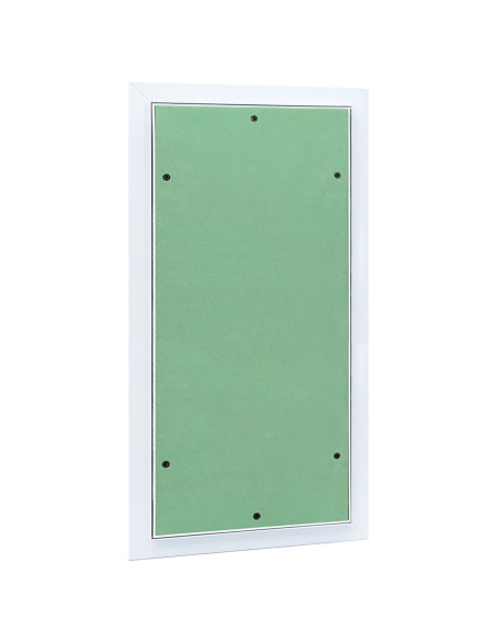 Pannello di Accesso Verde e Argento 35 x 55 cm