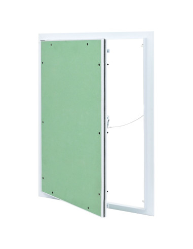 Pannello di Accesso Verde e Argento 55 x 65 cm