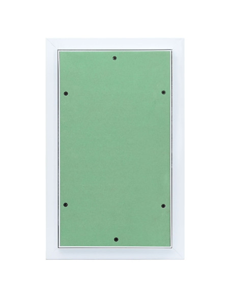 Pannello d'accesso  con cornice in alluminio e cartongesso 250x400 mm