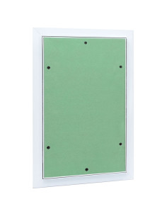 Pannello di Accesso Verde e Argento 35 x 45 cm 2