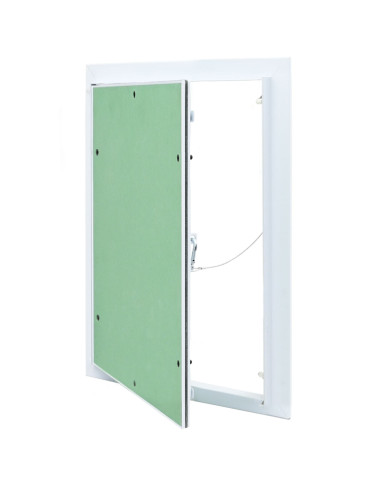 Pannello di Accesso Verde e Argento 35 x 45 cm