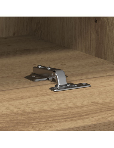 Mobile TV da parete rovere artigianale 100 x 30 x 30 cm