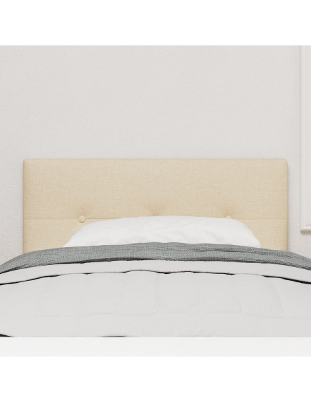 Testata Letto LED  Foderata Crema 100 cm
