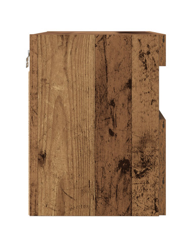 Mobile TV da parete 2 pcs Legno vecchio 60 x 30 x 40 cm