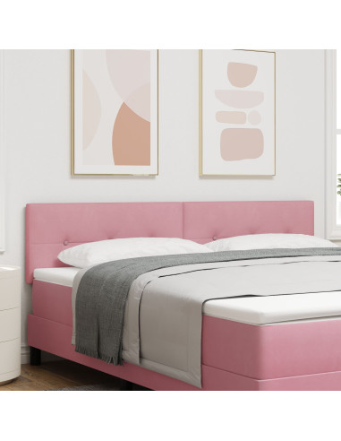 Testiera LED con luci a strisce a LED Rosa 180 cm Poliestere