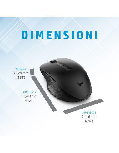 HP Mouse wireless multi-dispositivo 435