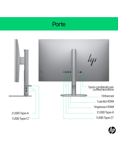 HP OmniStudio X 27-cs0006nl Intel Core Ultra 7 155H 68,6 cm (27") 1920 x 1080 Pixel PC All-in-one 16 GB DDR5-SDRAM 1 TB SSD Wind