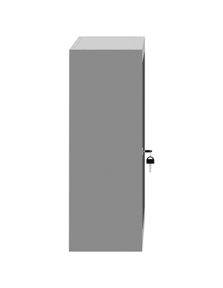 Armadio da ferramenta a muro  Nero 50x20x55 cm Acciaio