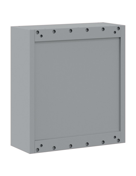 Armadio da attrezzi a muro  Rosso 50x20x55 cm in Acciaio