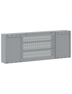 Mobile per attrezzi con blocco Rosso e Grigio 50 x 20 x 55 cm 2