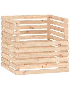 Compostiera 80x80x78 cm in Legno Massello di Pino 2