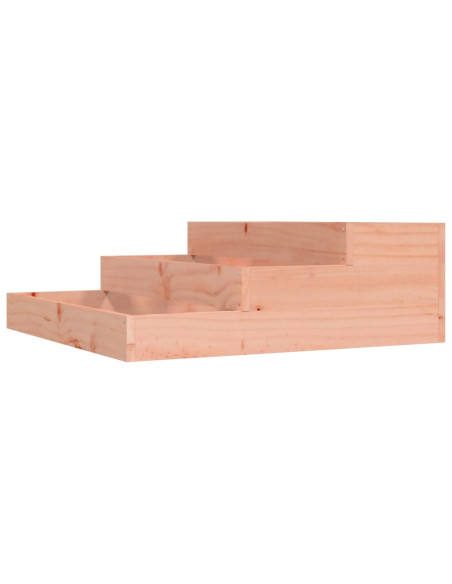 Fioriera 78x78x27 cm in Legno Massello di Douglas