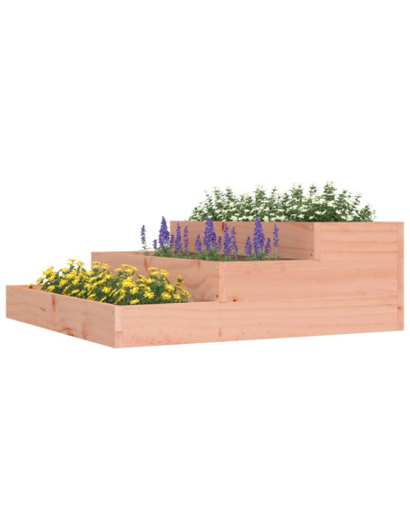 Fioriera 78x78x27 cm in Legno Massello di Douglas