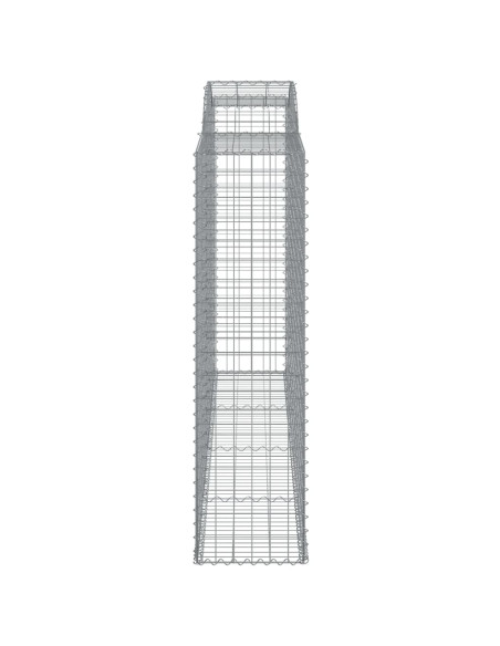 Cesti Gabbioni ad Arco 20 pz 300x50x180/200 cm Ferro Zincato