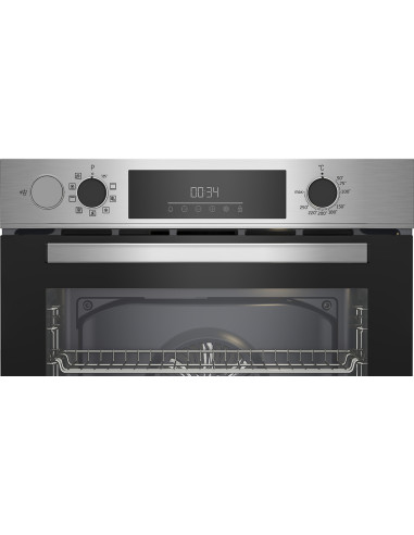 Beko b300 Forno Multifunzione BBIS12300XDE Assistito a Vapore SteamAssist, , 9 Funzioni, A+, Acciaio Inox