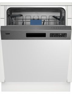 Beko b300 Lavastoviglie 60cm semi-integrata con cruscotto Inox, Classe D, 45 dBA 2
