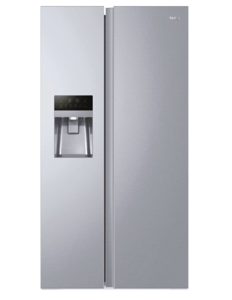 Haier SBS 90 Serie 3 HSOGPIF9183 frigorifero side-by-side Libera installazione 515 L F Argento