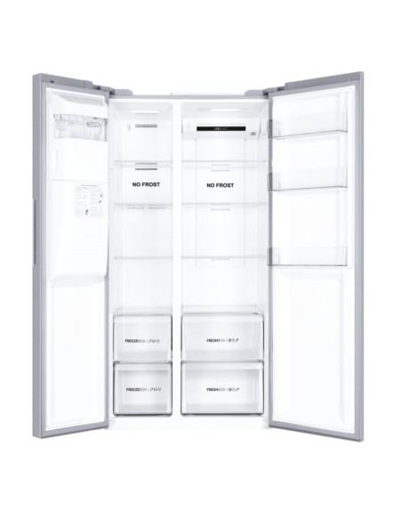 Haier HSOGPIF9183 Libera installazione 515 L Argento