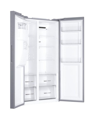Haier HSOGPIF9183 Libera installazione 515 L Argento