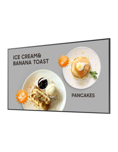 Samsung QM32C Pannello piatto per segnaletica digitale 81,3 cm (32") LCD Wi-Fi 400 cd/m² Full HD Nero Processore integrato Tize