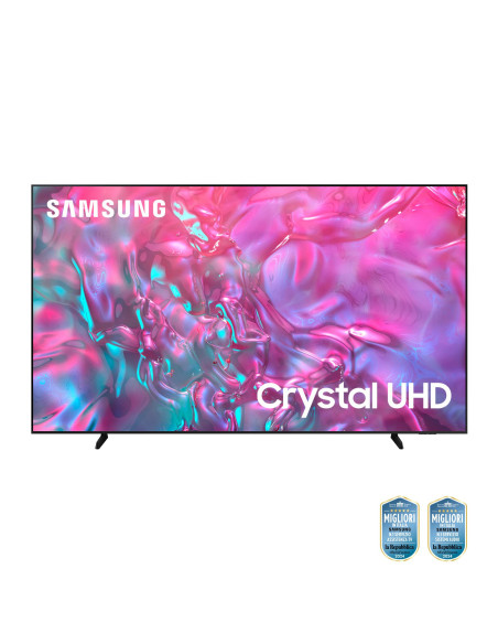 Samsung TV Crystal UHD 4K 98” UE98DU9070UXZT Smart TV Wi-Fi Graphite Black 2024, Processore Crystal 4K, 4K Upscaling, Slim Loo