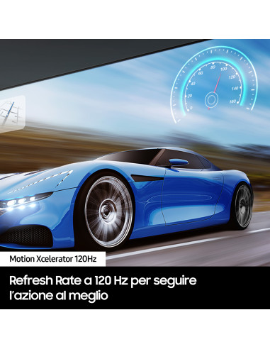 Samsung TV Crystal UHD 4K 98” UE98DU9070UXZT Smart TV Wi-Fi Graphite Black 2024, Processore Crystal 4K, 4K Upscaling, Slim Loo