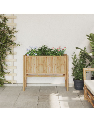 Letto Rialzato Marrone 90 x 35 x 70 cm Bambù