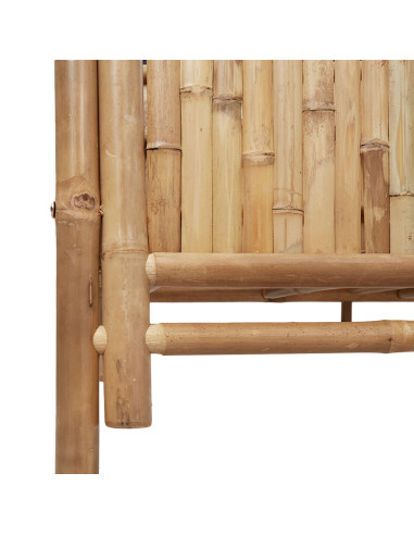 Letto Rialzato Marrone 110 x 35 x 70 cm Bambù