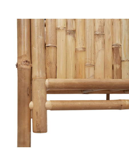 Letto Rialzato Marrone 110 x 35 x 70 cm Bambù