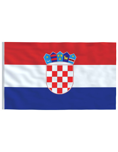 Asta e Bandiera Croazia 5,55 m Alluminio