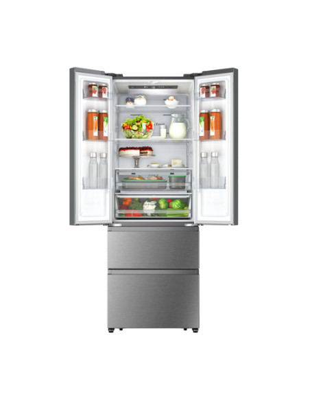 Hisense RF632N4BCE frigorifero side-by-side Libera installazione 485 L E Acciaio inox