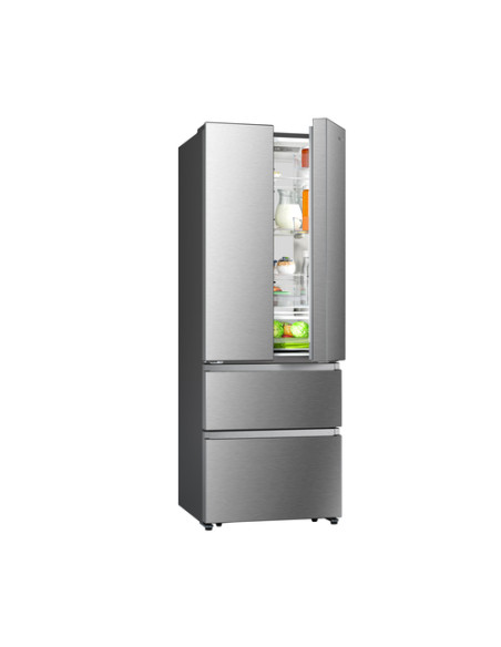 Hisense RF632N4BCE frigorifero side-by-side Libera installazione 485 L E Acciaio inox