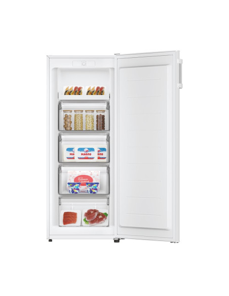 Candy CUQS 513EWH Congelatore verticale Libera installazione 163 L E Bianco