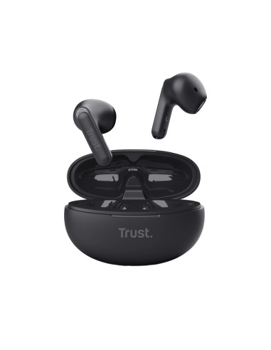 Trust Yavi Auricolare True Wireless Stereo (TWS) In-ear Musica e Chiamate USB tipo-C Bluetooth Nero