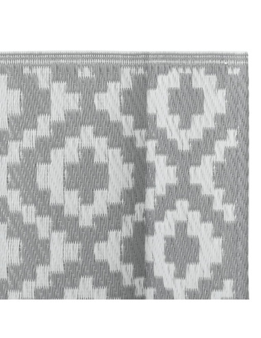 Tappeto da Esterni Grigio 190x290 cm in PP