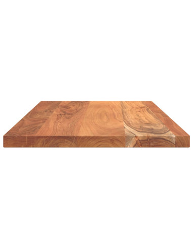Piano Tavolo 120x60x2,5 cm Rettangolare Legno Massello Acacia