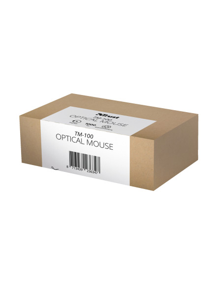 Trust TM-100 mouse Ufficio Ambidestro USB tipo A Ottico 1000 DPI