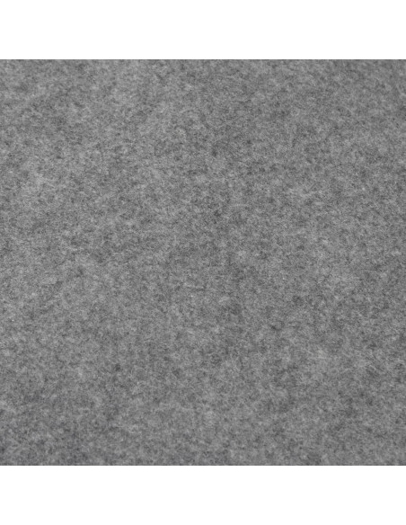Telo Sotto Piscina Grigio Chiaro Ø366 cm Geotessile Poliestere